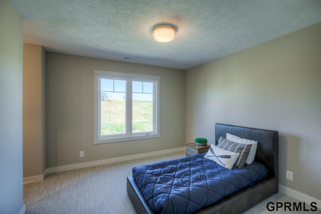 3103 N 184th St, Elkhorn, NE 68022 - carpeted bedroom featuring a textured ceiling