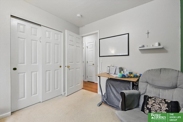 8867 Kimball St, Omaha, NE 68122 - living area with carpet floors