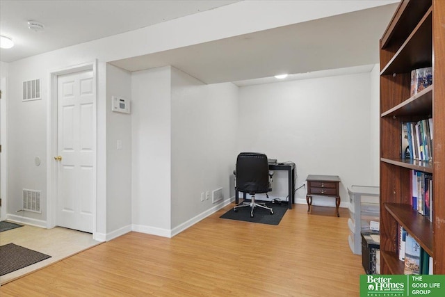 8867 Kimball St, Omaha, NE 68122 - office space featuring wood finished floors and baseboards