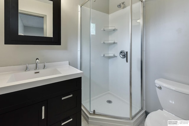 1324 S 162nd St, Omaha, NE 68130 - full bathroom featuring vanity and a shower stall