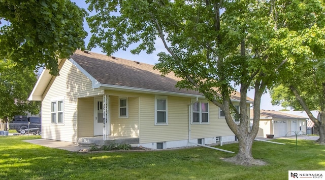 590 Tyler St, Bennet, NE 68317 - view of front facade with roof with shingles