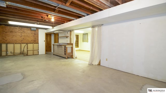 590 Tyler St, Bennet, NE 68317 - view of below grade area