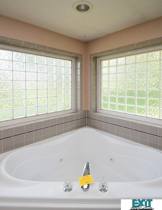 9105 Olive Creek Rd, Hickman, NE 68372 - bathroom featuring a whirlpool tub and plenty of natural light