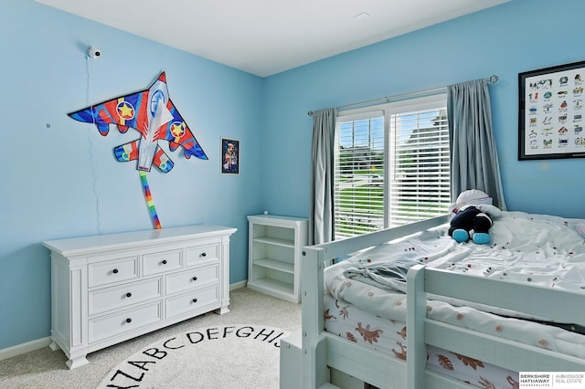 408 S 197th St, Omaha, NE 68022 - bedroom featuring light carpet and baseboards