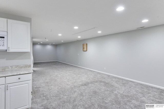 16332 Patrick Ave, Omaha, NE 68116 - basement featuring light colored carpet and recessed lighting