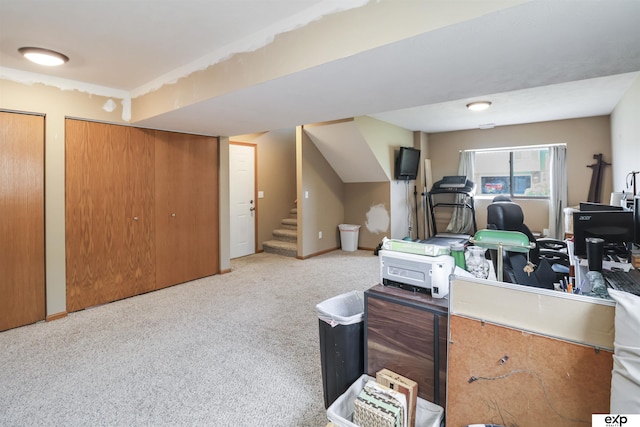 155 Vince Dr, Bennet, NE 68317 - interior space with stairway