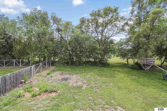 155 Vince Dr, Bennet, NE 68317 - view of yard