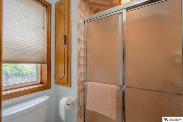 12312 Decatur St, Omaha, NE 68154 - full bath with a shower with door