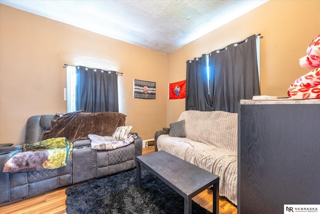 2567 Marcy St, Omaha, NE 68105 - living room featuring wood finished floors