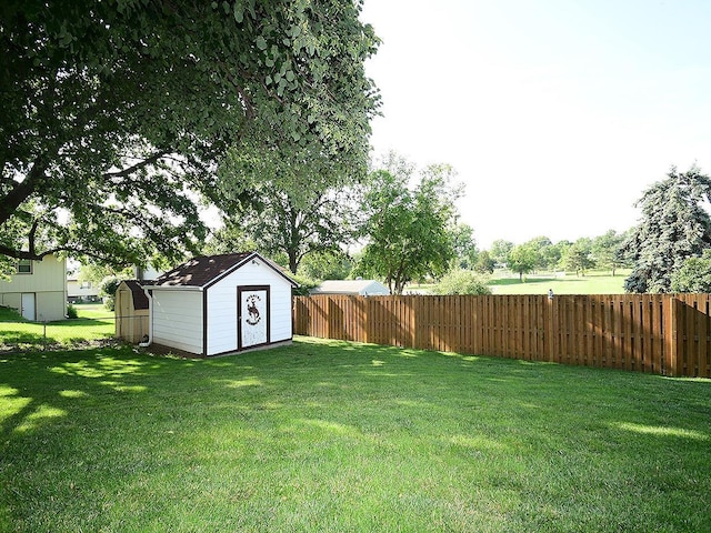 5511 S 104th Cir, Omaha, NE 68127 - fenced backyard with a storage shed