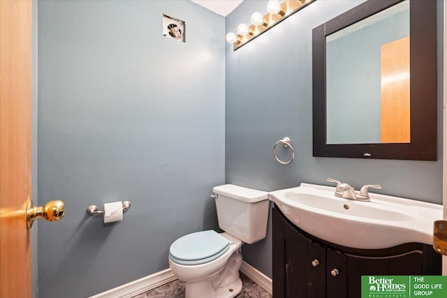 10011 S 9th Cir, Bellevue, NE 68123 - half bath featuring vanity and toilet