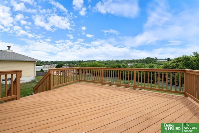 10011 S 9th Cir, Bellevue, NE 68123 - view of wooden terrace