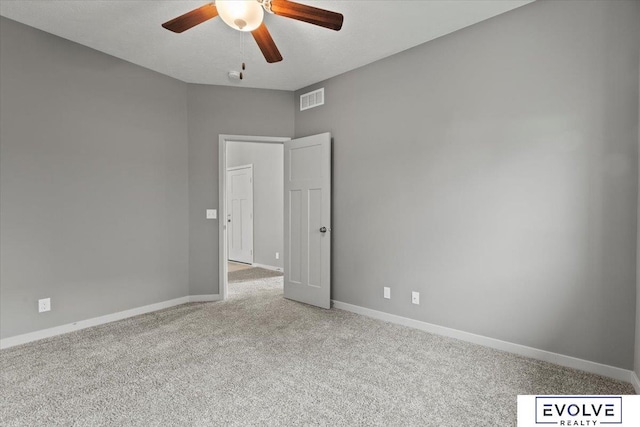 12040 S 44th St, Bellevue, NE 68123 - unfurnished room featuring a ceiling fan and carpet flooring