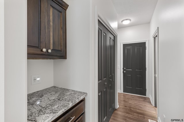 2111 Gindy Dr, Bellevue, NE 68147 - hall with wood finished floors