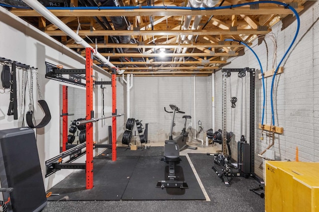 2111 Gindy Dr, Bellevue, NE 68147 - view of workout area