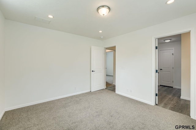 2507 Murray Rd, Plattsmouth, NE 68048 - unfurnished bedroom featuring carpet floors and recessed lighting