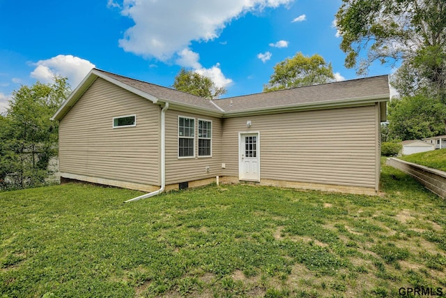 2507 Murray Rd, Plattsmouth, NE 68048 - back of house featuring a yard