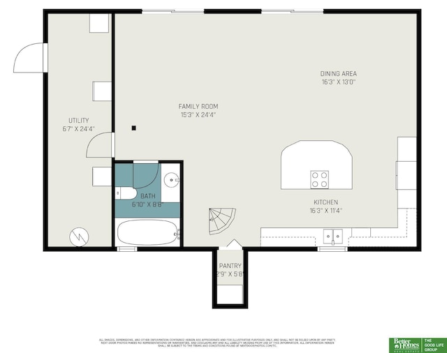 9109 Murray Dr, Plattsmouth, NE 68048 - view of property floor plan