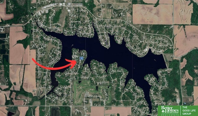 9109 Murray Dr, Plattsmouth, NE 68048 - aerial overview of property's location