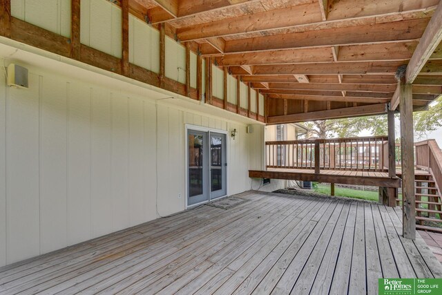 2530 S 148th St, Omaha, NE 68144 - view of deck