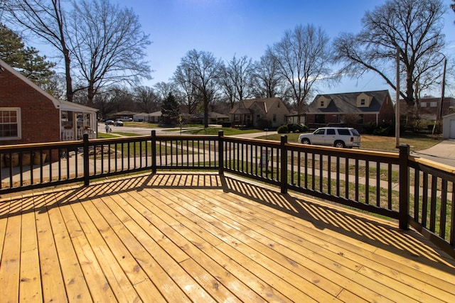 3772 F St, Lincoln, NE 68510 - deck with a residential view