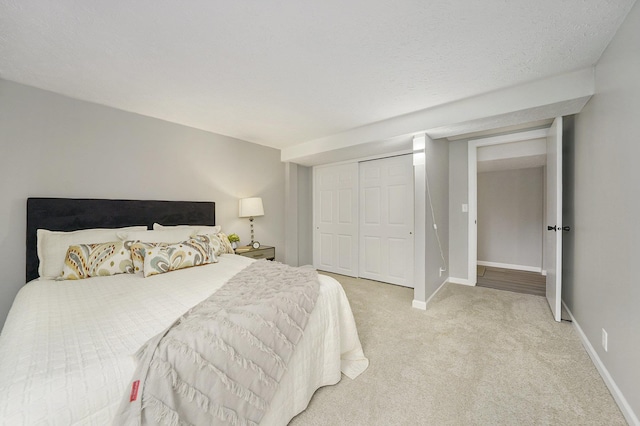 11339 Old Maple Rd, Omaha, NE 68164 - bedroom featuring light colored carpet and a closet