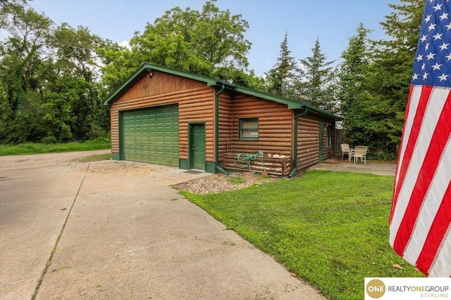 3521 N 267th Plz, Waterloo, NE 68069 - view of garage