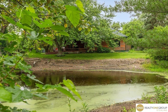 3521 N 267th Plz, Waterloo, NE 68069 - view of yard with a water view