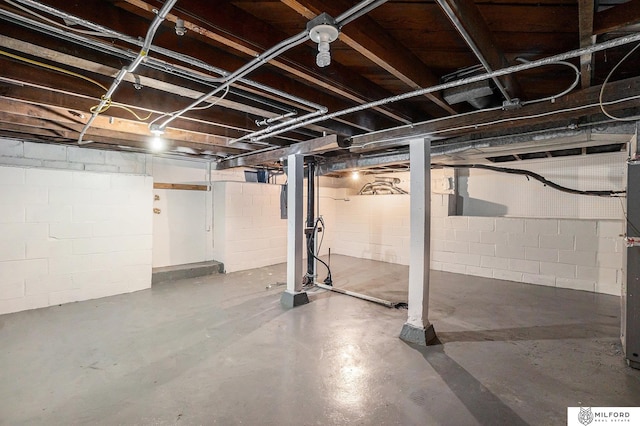 4419 N 39th St, Omaha, NE 68111 - view of unfinished below grade area