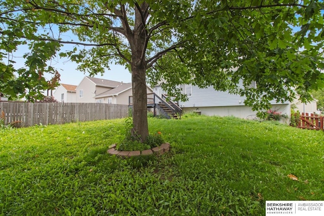 17737 Edna St, Omaha, NE 68136 - view of yard