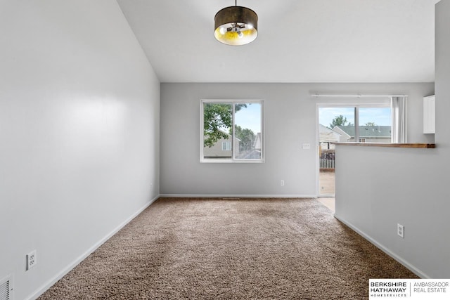 17737 Edna St, Omaha, NE 68136 - carpeted empty room with baseboards