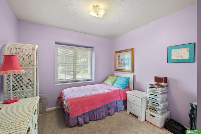 411 Hillside Ave, Yutan, NE 68073 - carpeted bedroom featuring a textured ceiling
