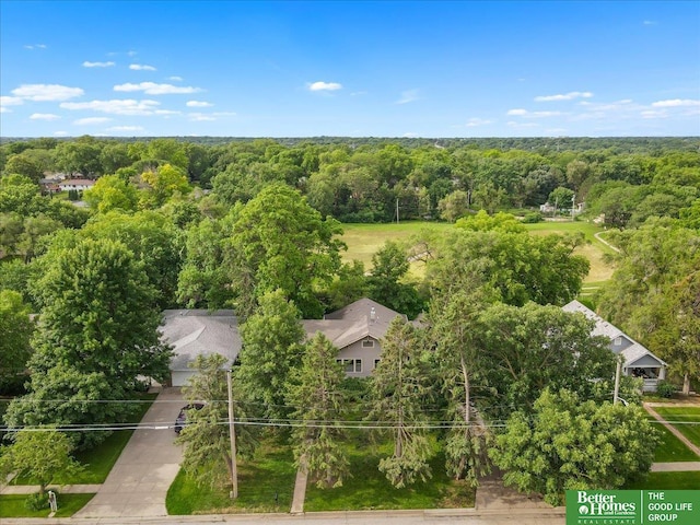 4307 Prescott Ave, Lincoln, NE 68506 - aerial view of a forest