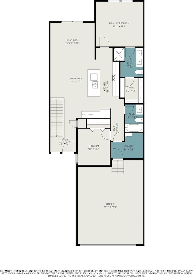 1120 Titan Dr, Hickman, NE 68372 - view of floor plan / room layout