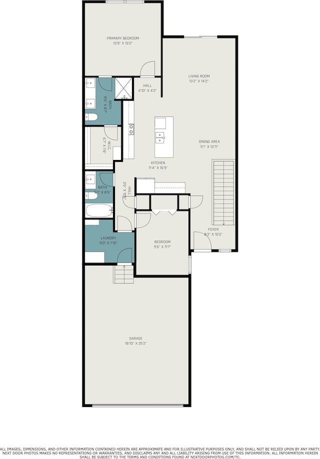 1130 Titan Dr, Hickman, NE 68372 - view of room layout