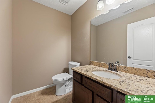 14611 S 24th St, Bellevue, NE 68123 - half bathroom featuring vanity and tile patterned floors
