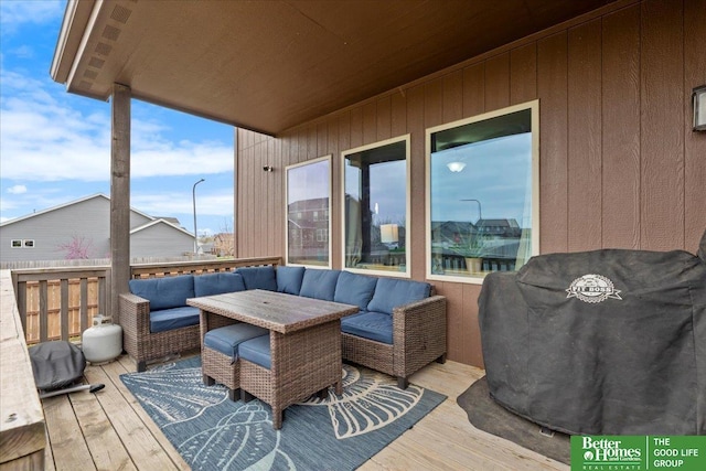 14611 S 24th St, Bellevue, NE 68123 - deck with outdoor lounge area