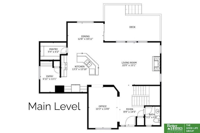 14611 S 24th St, Bellevue, NE 68123 - view of floor plan / room layout