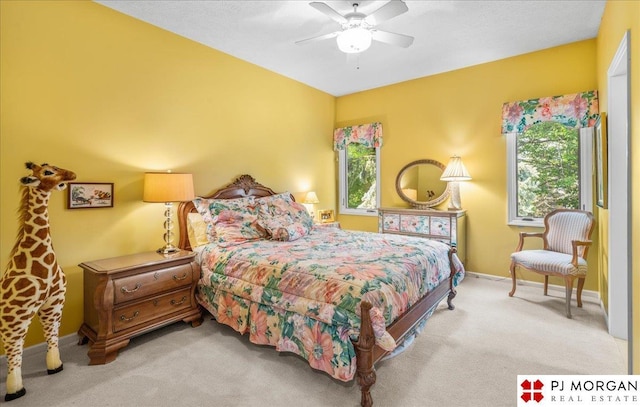 733 N 157th Cir, Omaha, NE 68118 - carpeted bedroom with baseboards and ceiling fan