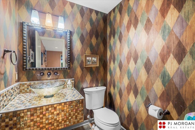 733 N 157th Cir, Omaha, NE 68118 - half bathroom with vanity and a towel warmer