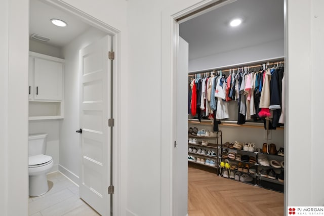 21034 X St, Omaha, NE 68022 - bathroom with toilet and a spacious closet