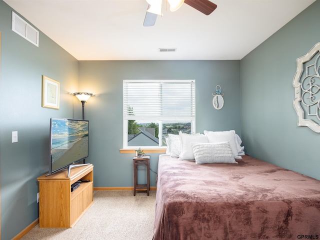 15413 Bondesson St, Bennington, NE 68007 - bedroom featuring carpet and ceiling fan
