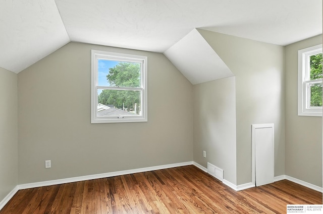 3207 S 121st St, Omaha, NE 68144 - bonus room featuring wood finished floors and lofted ceiling