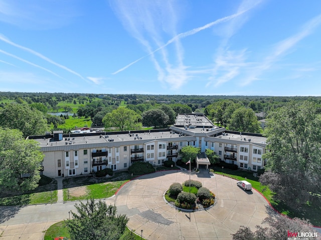 4000 S 56th St Unit 130C, Lincoln, NE 68516 - drone / aerial view of a heavily wooded area