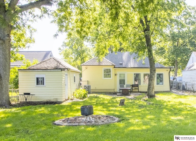 1757 N Linden St, Wahoo, NE 68066 - back of house with a patio area