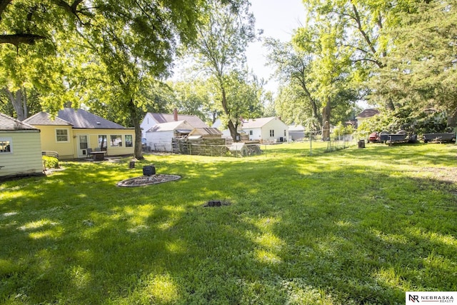 1757 N Linden St, Wahoo, NE 68066 - view of fenced backyard