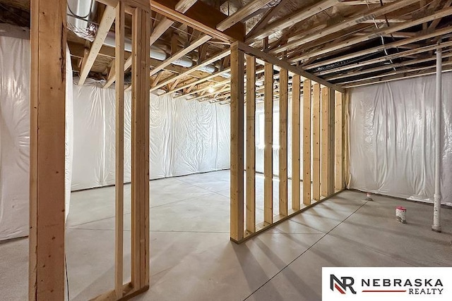 11701 S 119th Ave, Papillion, NE 68046 - view of unfinished basement
