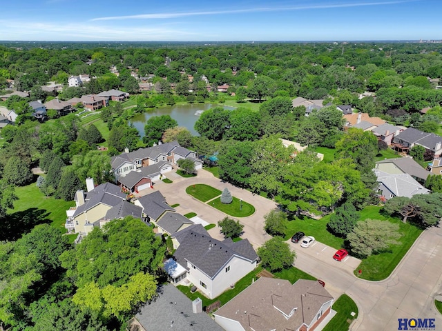 6833 Summerset Ct, Lincoln, NE 68516 - aerial view of residential area with a nearby body of water