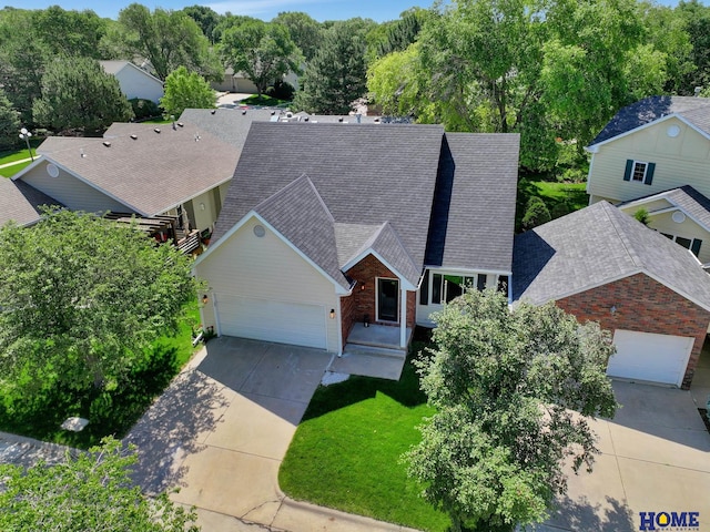 6833 Summerset Ct, Lincoln, NE 68516 - view from above of property