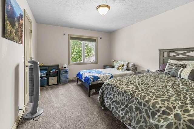 1015 N 127th Cir, Omaha, NE 68154 - carpeted bedroom featuring a textured ceiling